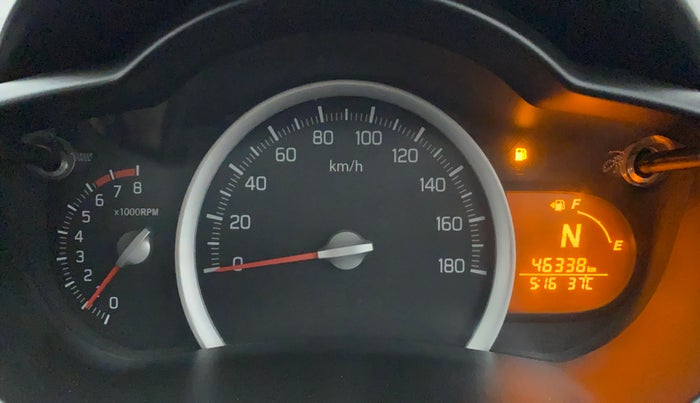 2015 Maruti Celerio VXI AMT, Petrol, Automatic, 46,338 km, Odometer Image