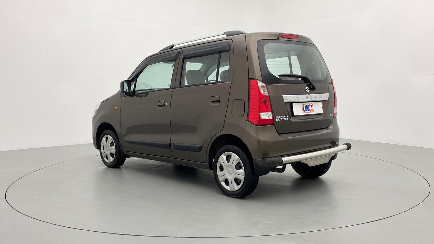 2017 Maruti Wagon R 1.0 VXI, Petrol, Manual, 18,932 km, Left Back Diagonal