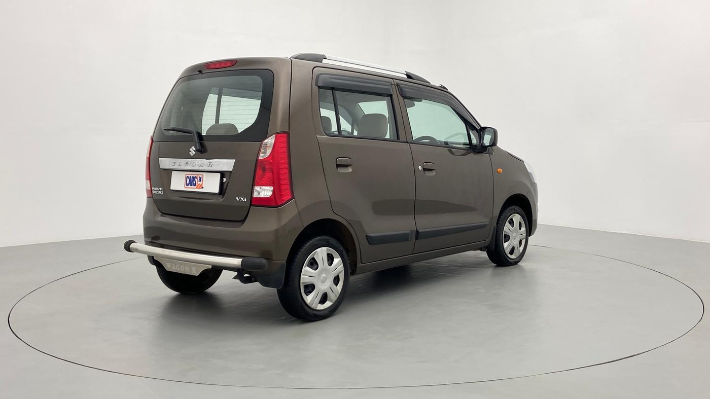 2017 Maruti Wagon R 1.0 VXI, Petrol, Manual, 18,932 km, Right Back Diagonal