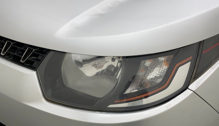 2017 Mahindra Kuv100 K6 6 STR, Petrol, Manual, 46,612 km, Left headlight - Minor scratches
