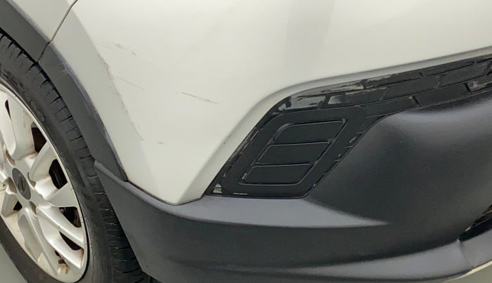 2017 Mahindra Kuv100 K6 6 STR, Petrol, Manual, 46,612 km, Front bumper - Minor scratches