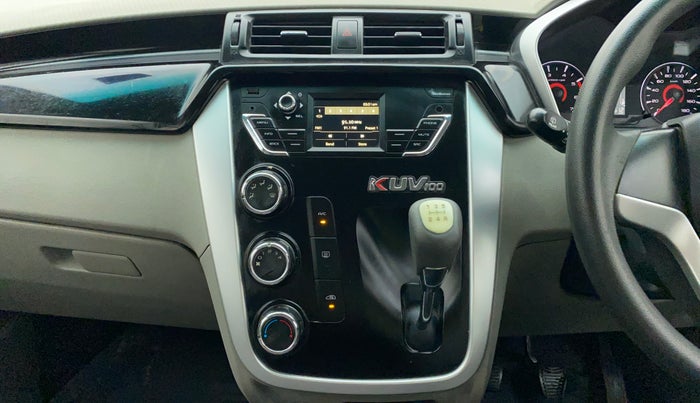 2017 Mahindra Kuv100 K6 6 STR, Petrol, Manual, 46,612 km, Air Conditioner