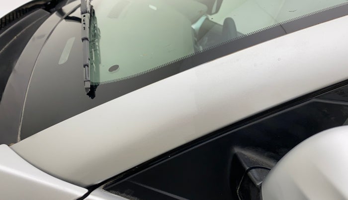 2017 Mahindra Kuv100 K6 6 STR, Petrol, Manual, 46,612 km, Left A pillar - Paint is slightly faded