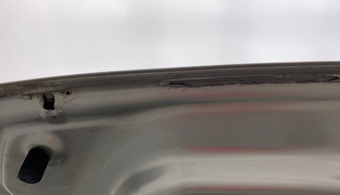 2017 Mahindra Kuv100 K6 6 STR, Petrol, Manual, 46,612 km, Dicky (Boot door) - Slightly rusted