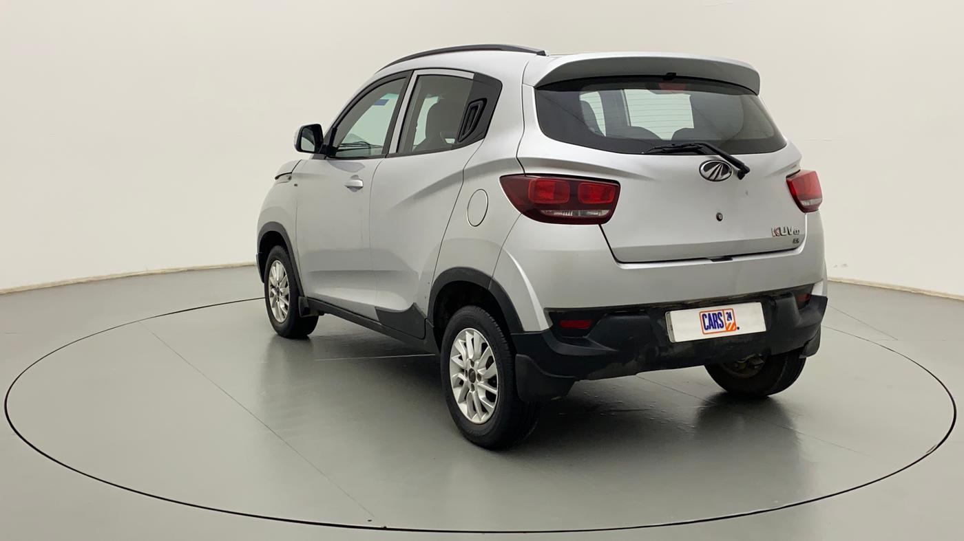 2017 Mahindra Kuv100 K6 6 STR, Petrol, Manual, 46,612 km, Left Back Diagonal
