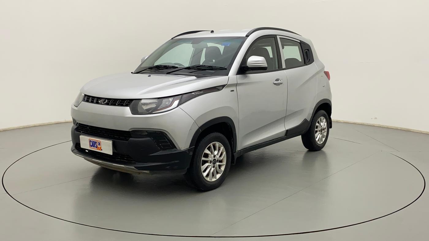 2017 Mahindra Kuv100 K6 6 STR, Petrol, Manual, 46,612 km, Left Front Diagonal