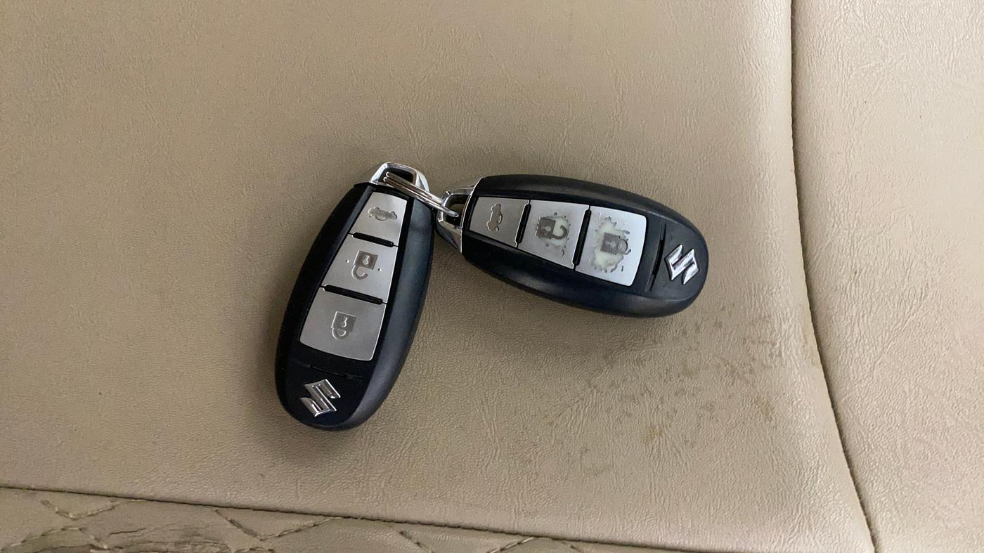 2022 Maruti Ciaz ZETA 1.5 SHVS MT PETROL, Petrol, Manual, 68,138 km, Key Close Up