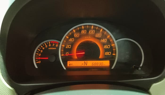 2016 Maruti Wagon R 1.0 VXI AMT, Petrol, Automatic, 68,823 km, Odometer Image