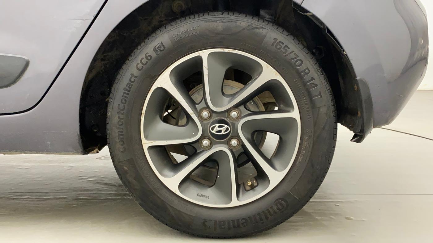 2019 Hyundai Grand i10 ASTA 1.2 KAPPA VTVT, CNG, Manual, 73,424 km, Left Rear Wheel