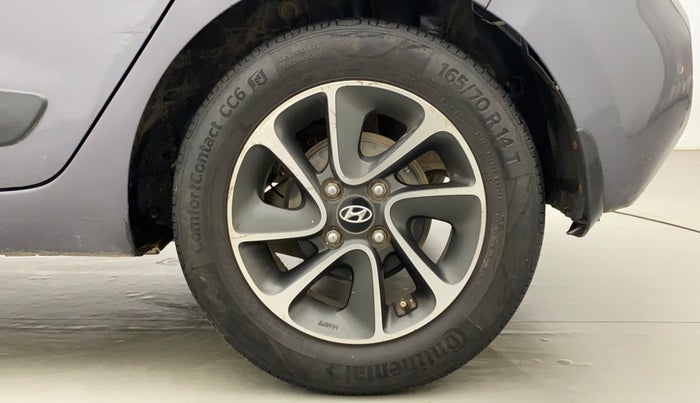2019 Hyundai Grand i10 ASTA 1.2 KAPPA VTVT, CNG, Manual, 73,424 km, Left Rear Wheel