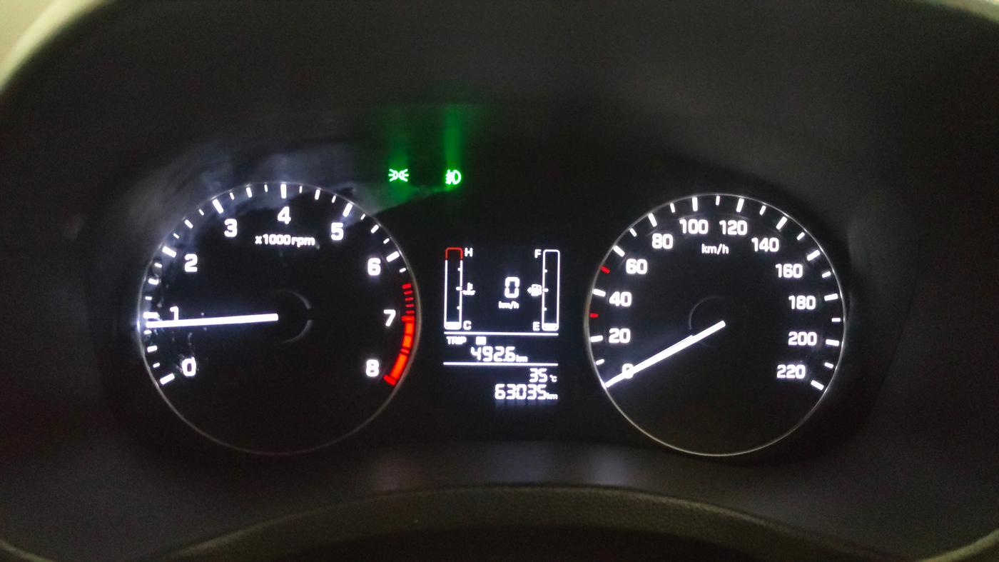 2017 Hyundai Creta SX PLUS 1.6 PETROL, Petrol, Manual, 63,030 km, Odometer Image