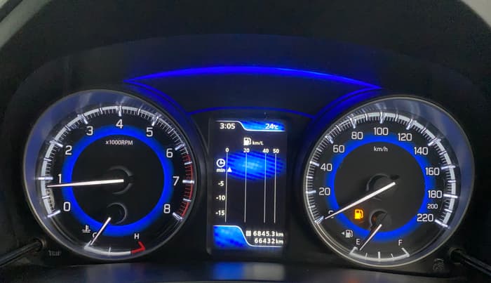 2019 Maruti Baleno ZETA PETROL 1.2, Petrol, Manual, 66,425 km, Odometer Image