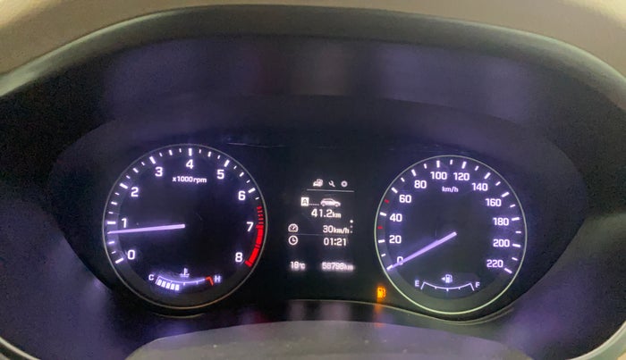 2015 Hyundai Elite i20 ASTA 1.2, Petrol, Manual, 58,757 km, Odometer Image