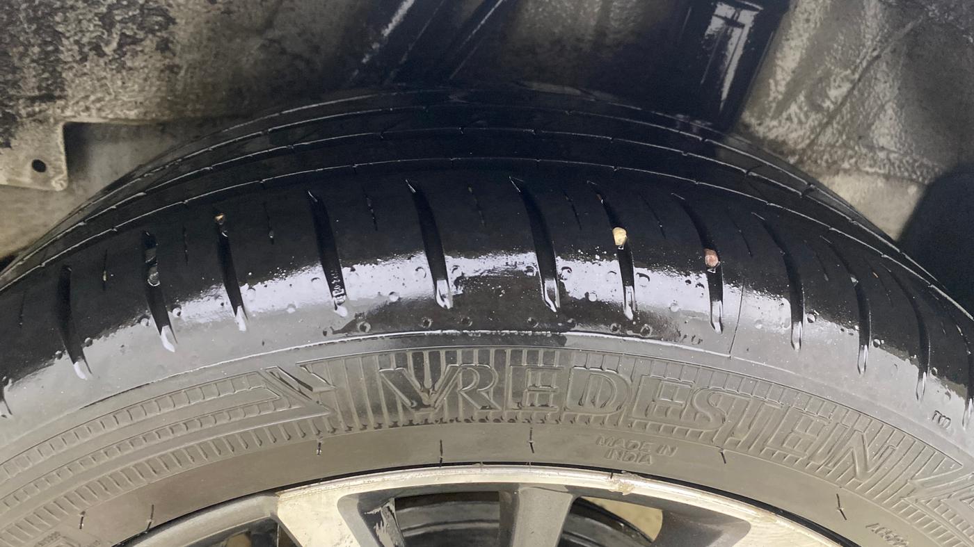 2021 Honda City 1.5L I-VTEC ZX, Petrol, Manual, 1,39,863 km, Left Rear Tyre Tread