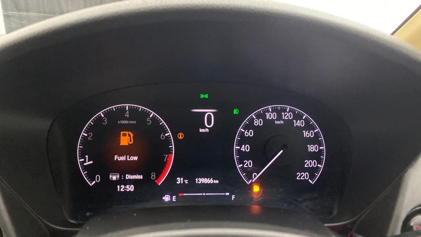 2021 Honda City 1.5L I-VTEC ZX, Petrol, Manual, 1,39,863 km, Odometer Image