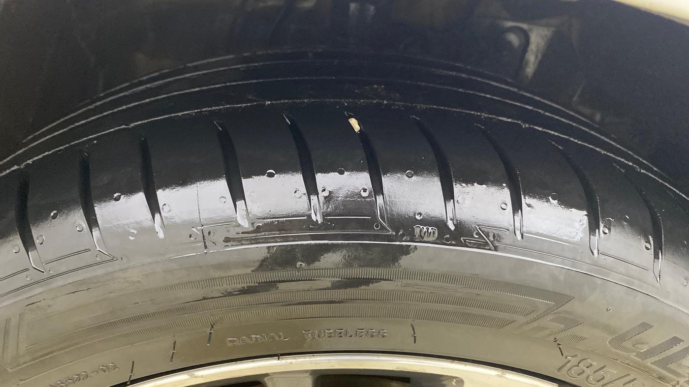 2021 Honda City 1.5L I-VTEC ZX, Petrol, Manual, 1,39,863 km, Right Front Tyre Tread