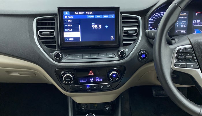 2020 Hyundai Verna SX 1.5 VTVT IVT, Petrol, Automatic, 39,821 km, Air Conditioner