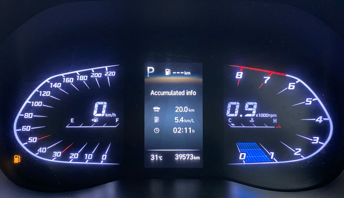 2020 Hyundai Verna SX 1.5 VTVT IVT, Petrol, Automatic, 39,821 km, Odometer Image