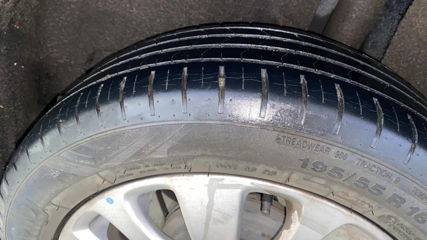 2018 Maruti Baleno ALPHA PETROL 1.2, Petrol, Manual, 25,202 km, Left Rear Tyre Tread