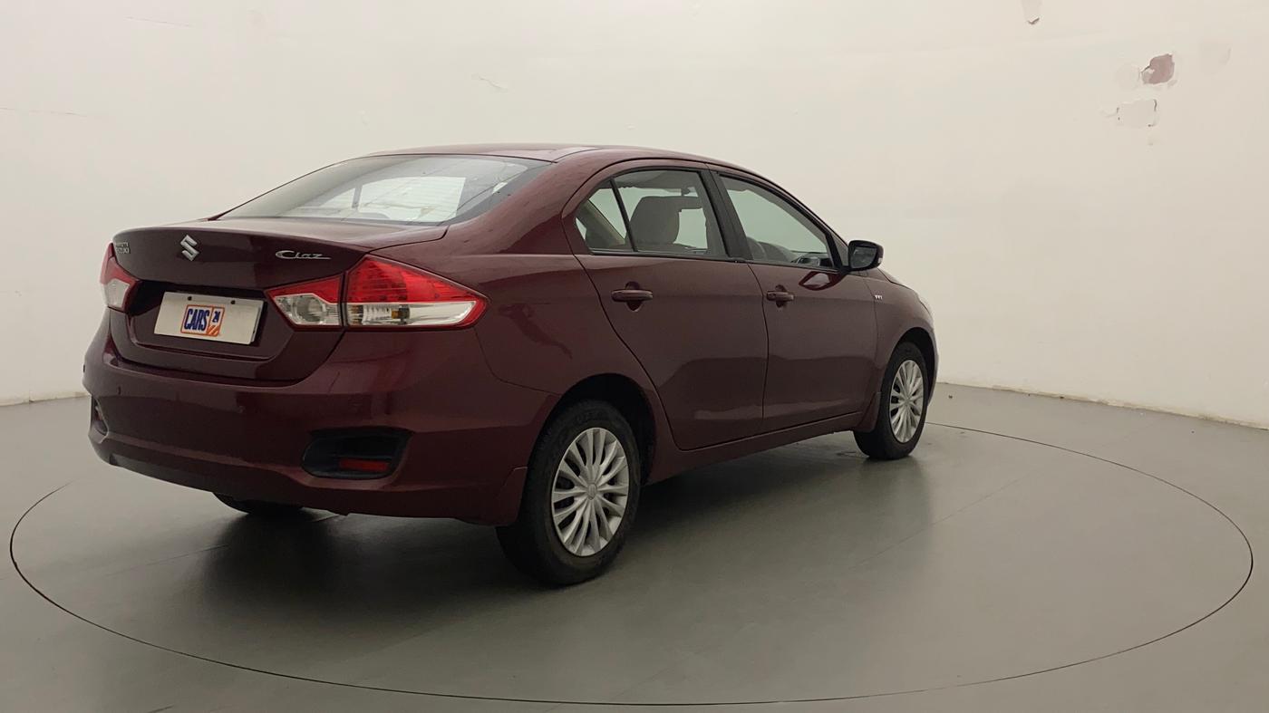 2015 Maruti Ciaz VXI, Petrol, Manual, 40,190 km, Right Back Diagonal