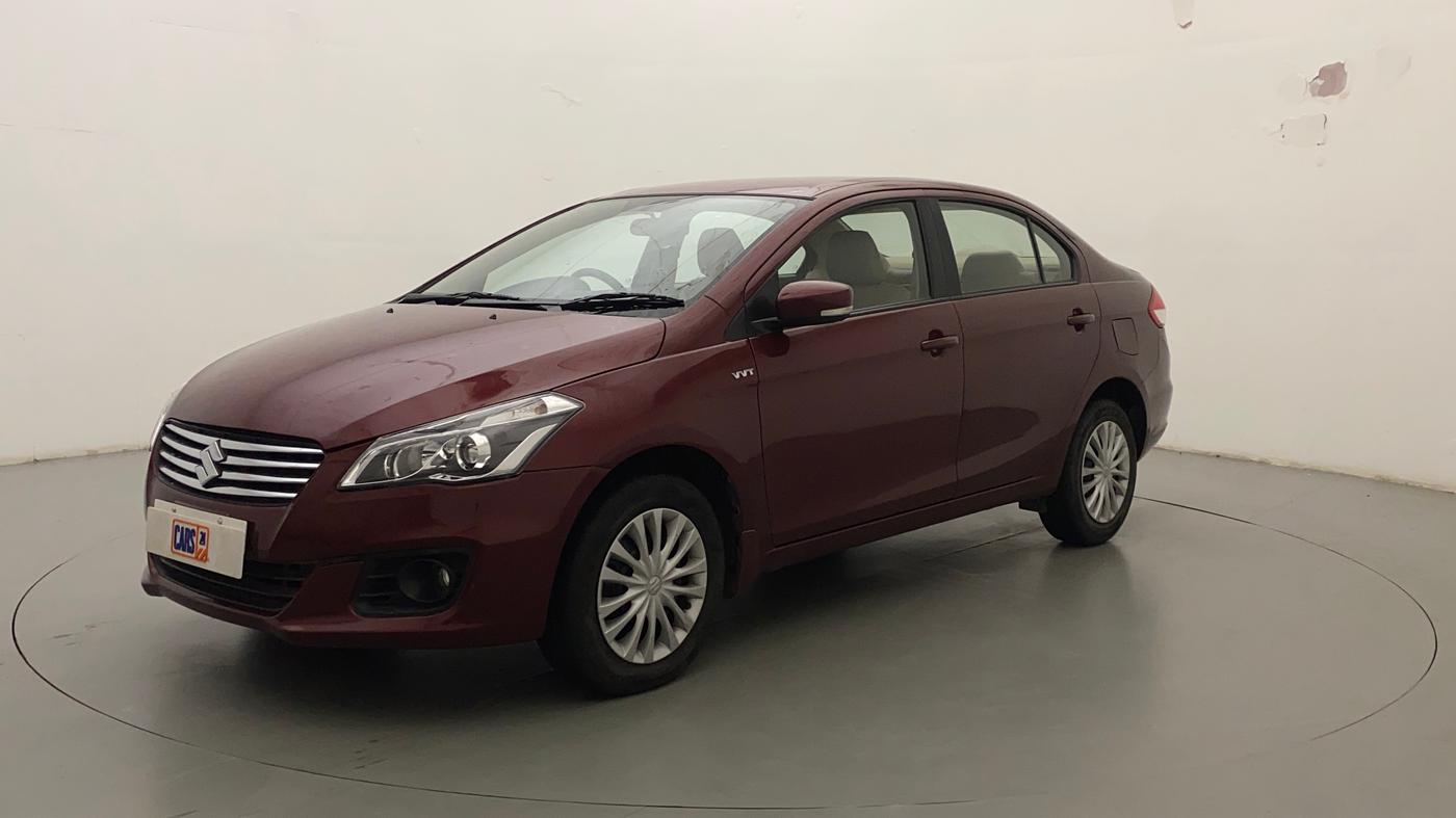 2015 Maruti Ciaz VXI, Petrol, Manual, 40,190 km, Left Front Diagonal
