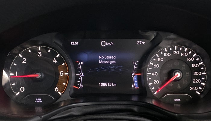 2021 Jeep Compass LONGITUDE (O) 2.0 DIESEL, Diesel, Manual, 1,08,615 km, Odometer Image