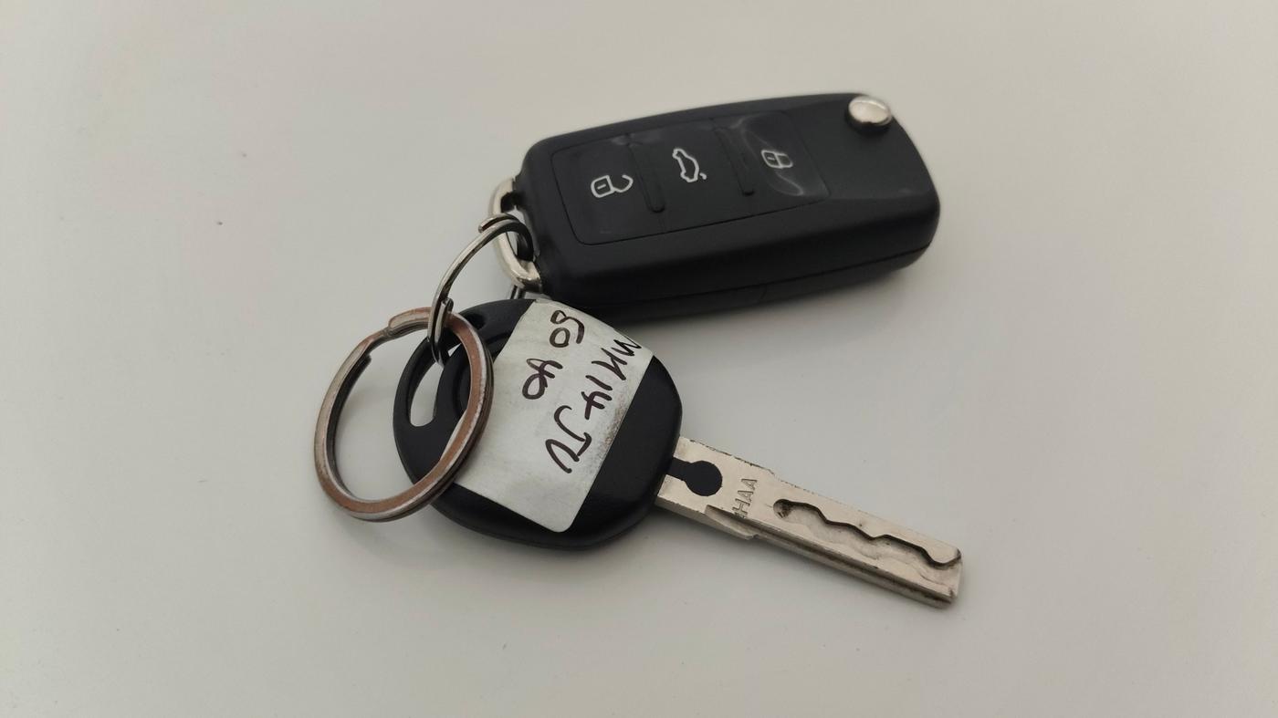 2021 Skoda Rapid STYLE TSI, Petrol, Manual, 40,438 km, Key Close Up