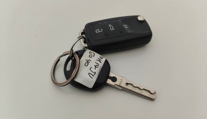 2021 Skoda Rapid STYLE TSI, Petrol, Manual, 40,438 km, Key Close Up