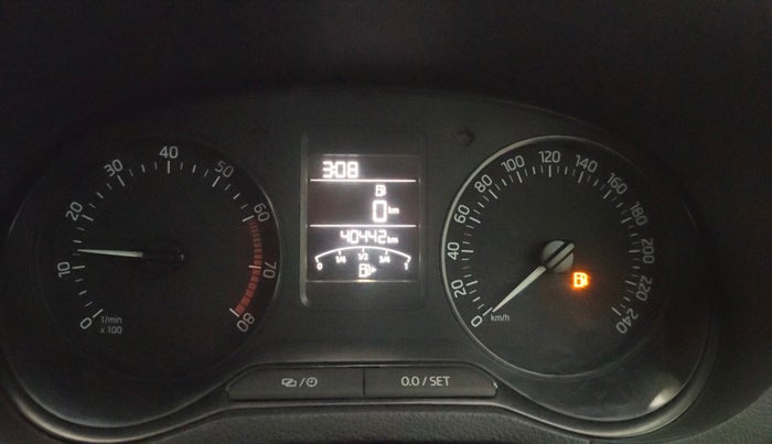 2021 Skoda Rapid STYLE TSI, Petrol, Manual, 40,438 km, Odometer Image
