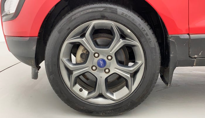 2018 Ford Ecosport TITANIUM 1.5L SPORTS(SUNROOF) DIESEL, Diesel, Manual, 34,091 km, Left Front Wheel