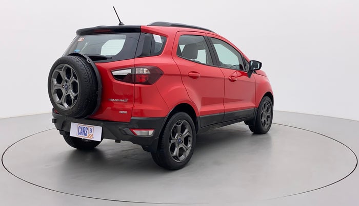 2018 Ford Ecosport TITANIUM 1.5L SPORTS(SUNROOF) DIESEL, Diesel, Manual, 34,091 km, Right Back Diagonal