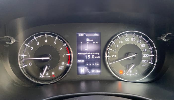 2022 Maruti Baleno ALPHA 1.2 AGS, Petrol, Automatic, 68,106 km, Odometer Image