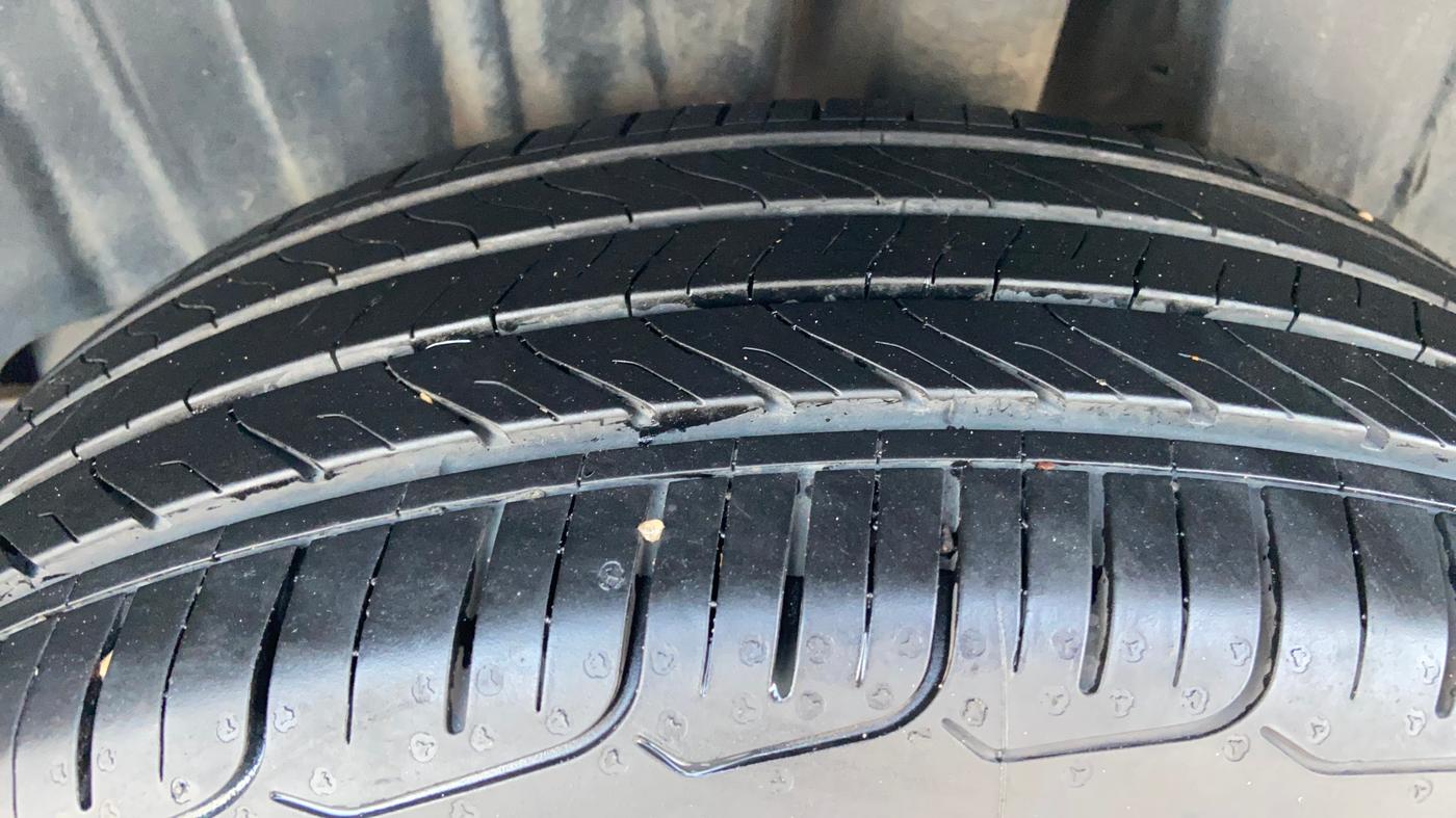 2022 Maruti Baleno ALPHA 1.2 AGS, Petrol, Automatic, 68,106 km, Left Rear Tyre Tread