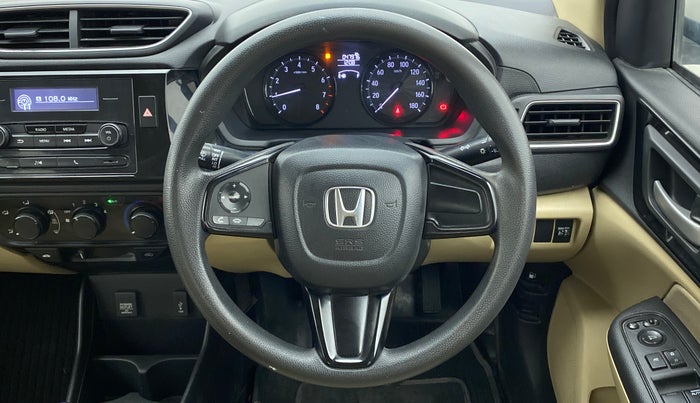 2018 Honda Amaze 1.2L I-VTEC S, Petrol, Manual, 47,976 km, Steering Wheel Close Up