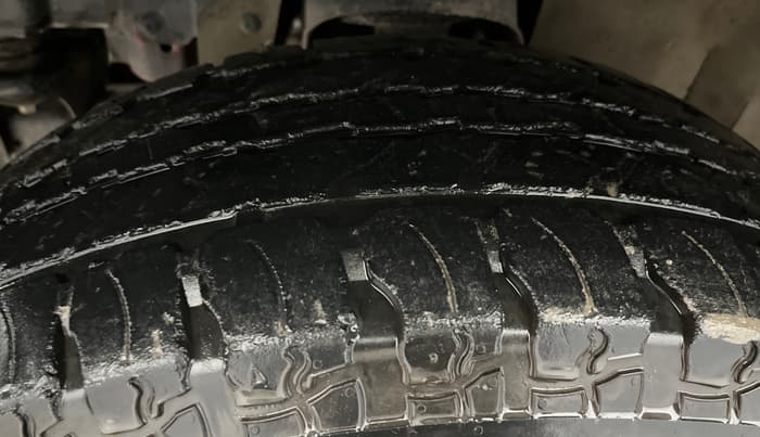 2021 Mahindra Thar LX  P 4WD AT CONVERTIBLE, Petrol, Automatic, 39,461 km, Left Front Tyre Tread