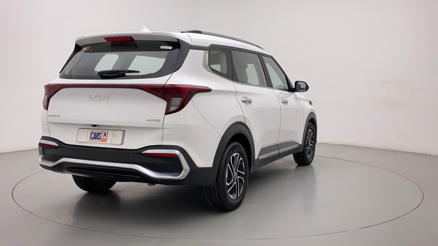 2022 KIA CARENS LUXURY PLUS 1.5 DIESEL AT 7 STR, Diesel, Automatic, 19,477 km, Right Back Diagonal