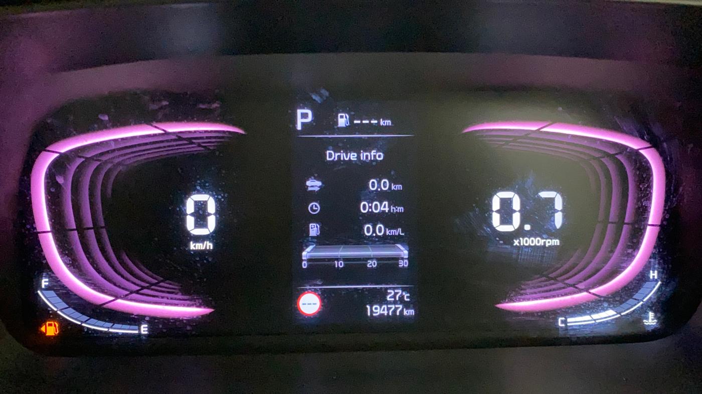 2022 KIA CARENS LUXURY PLUS 1.5 DIESEL AT 7 STR, Diesel, Automatic, 19,477 km, Odometer Image