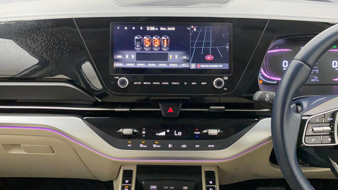 2022 KIA CARENS LUXURY PLUS 1.5 DIESEL AT 7 STR, Diesel, Automatic, 19,477 km, Air Conditioner