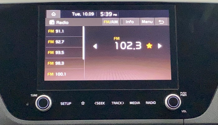 2023 KIA CARENS PRESTIGE PLUS 1.4 PETROL 7 STR, Petrol, Manual, 16,307 km, Infotainment System