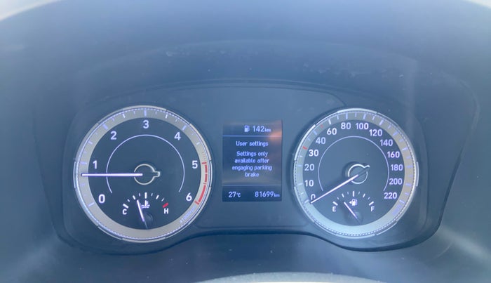 2021 Hyundai VENUE SX (O) 1.5 CRDI, Diesel, Manual, 81,691 km, Odometer Image