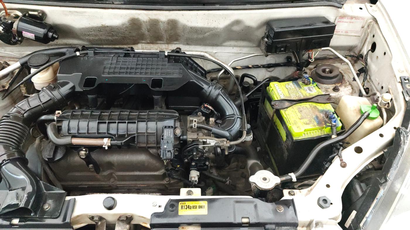 2015 Maruti Alto 800 LXI, Petrol, Manual, 45,061 km, Engine View - Left