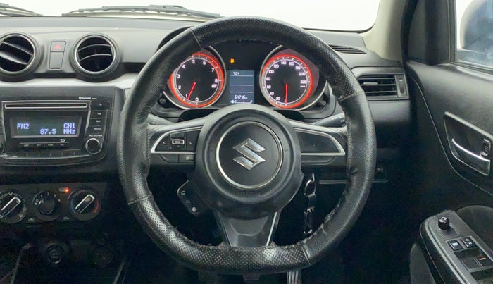 2018 Maruti Swift VXI, Petrol, Manual, 64,674 km, Steering Wheel Close Up