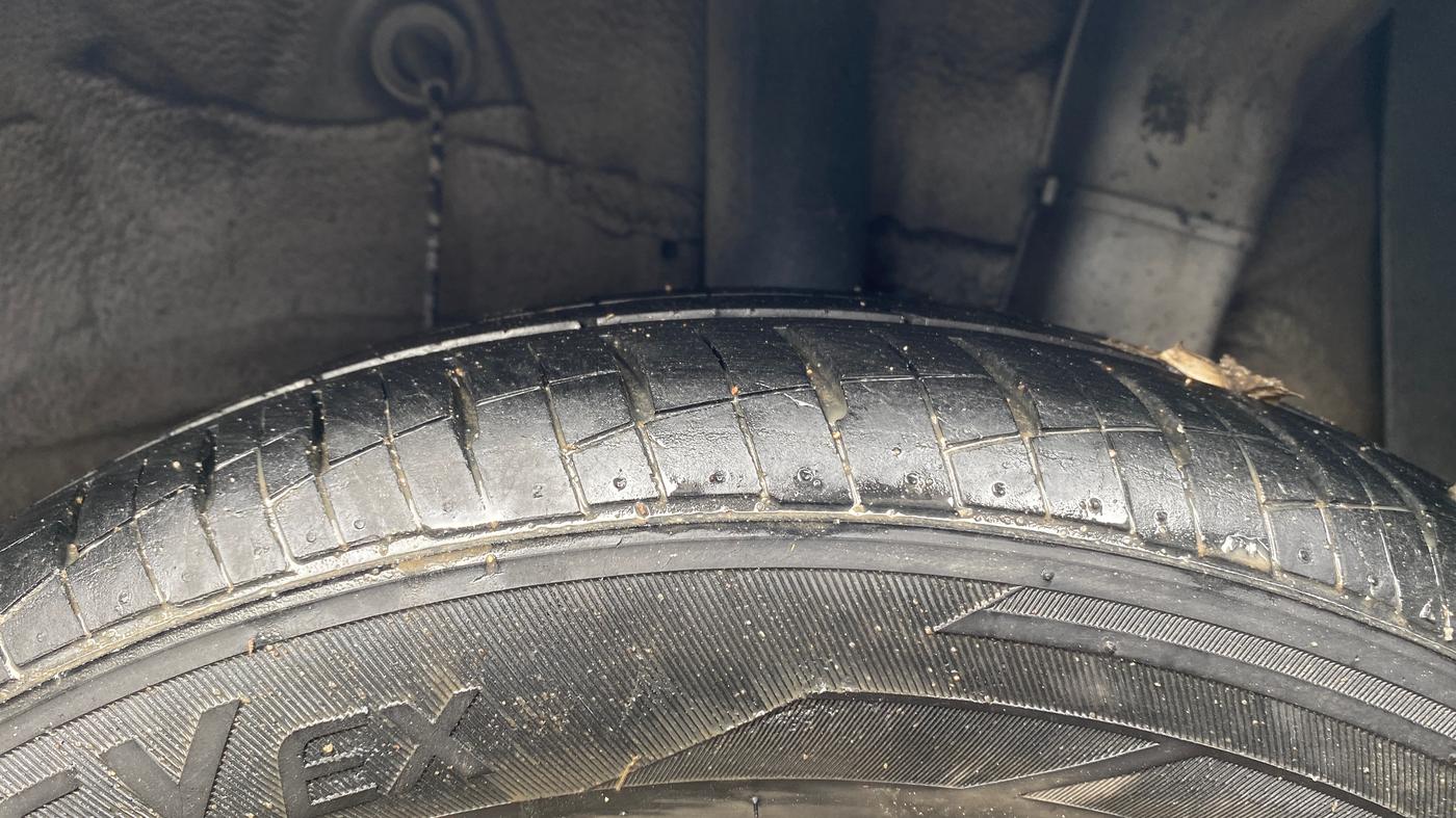 2018 Hyundai Xcent SX 1.2, Petrol, Manual, 18,905 km, Left Rear Tyre Tread