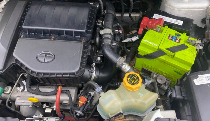 2021 Tata NEXON XZA PLUS (O) DIESEL DUAL TONE, Diesel, Automatic, 46,355 km, Engine View - Left