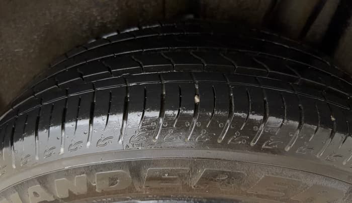 2023 Maruti BREZZA ZXI AT SMART HYBRID, Petrol, Automatic, 4,506 km, Left Rear Tyre Tread
