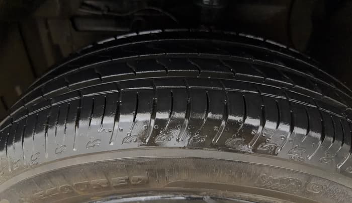 2023 Maruti BREZZA ZXI AT SMART HYBRID, Petrol, Automatic, 4,506 km, Left Front Tyre Tread