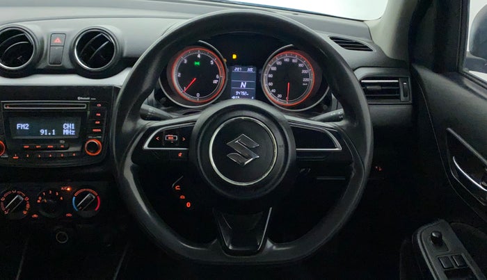 2018 Maruti Swift VDI AMT, Diesel, Automatic, 94,792 km, Steering Wheel Close Up