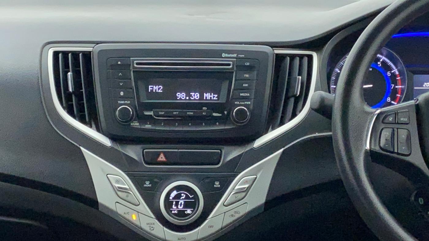 2017 Maruti Baleno DELTA PETROL 1.2, Petrol, Manual, 43,118 km, Air Conditioner