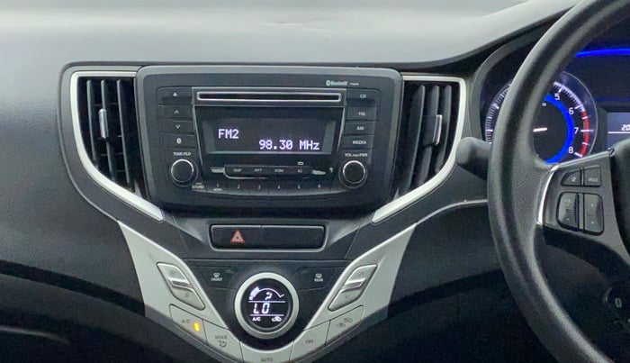 2017 Maruti Baleno DELTA PETROL 1.2, Petrol, Manual, 43,118 km, Air Conditioner