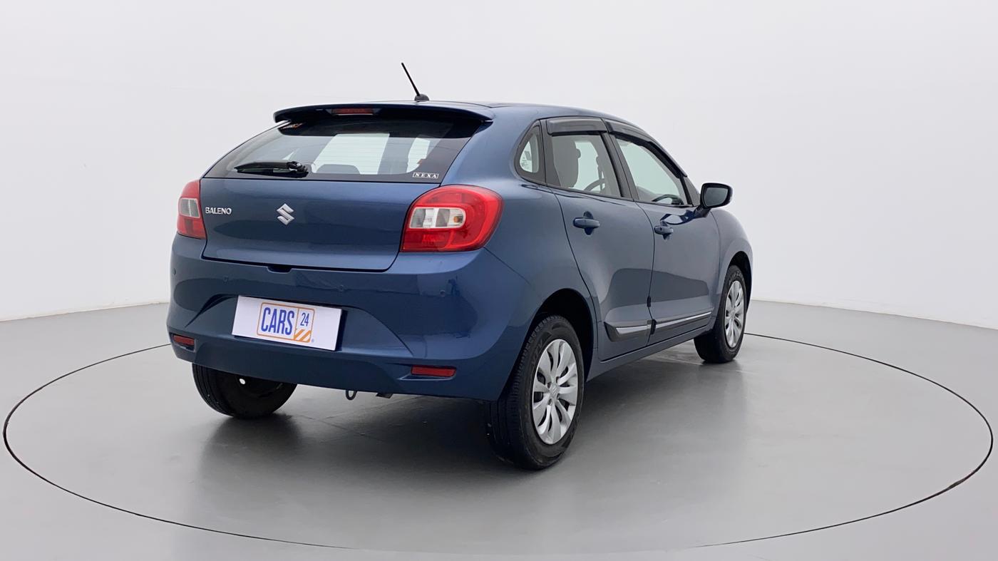 2017 Maruti Baleno DELTA PETROL 1.2, Petrol, Manual, 43,118 km, Right Back Diagonal